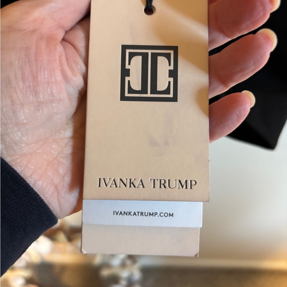 Ivanka Trump Black Polyester Blend Jacket - Picture 2 of 9